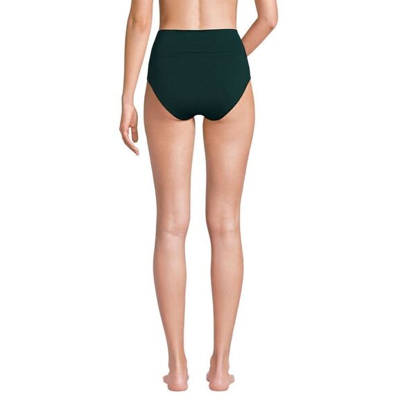 Land's End Plus size chlorine resist high waist swim bottoms deep balsam Various - Picture 4 of 5